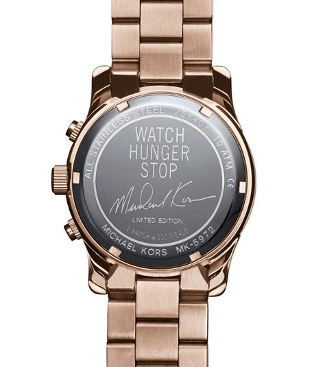 watch hunger stop michael kors|michael kors world hunger watch.